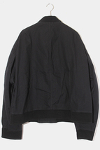 未使用品 2022AW in・stru(men-tal). SIZE:48 Heavy Canvas Blouson ヘビーキャンバス ジップ ブルゾン BLACK ブラック I09BL011 /● メン_画像2