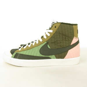 未使用品 ナイキ NIKE BLAZER MID '77 LX NN Toasty Sequoia DD8024-300 ブレーザー ミッド スニーカー 緑 グリーン系 IBO39 0427 メンズ