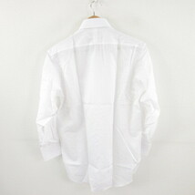 未使用品 サヴィルロウ Savile Row ワイシャツ ストライプ 長袖 白 39-78 *A873 メンズ_画像2