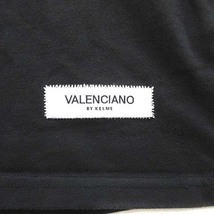 バレンシアーノ バイ ケレメ VALENCIANO BY KELME バック ロゴ Tシャツ 半袖 ブラック 黒 L メンズ_画像4