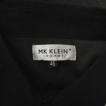 エムケーミッシェルクランオム MK MICHEL KLEIN HOMME ポロシャツ 七分袖 46 緑 カーキ /YI メンズ_画像6