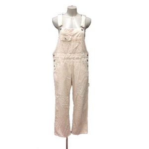 pa-lisi.PAR ICI pants overall pe Inter corduroy F white white /YK #MO lady's 