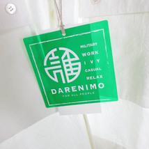 未使用品 ダレニモ DARENIMO タグ付き 23SS 4 Pocket Big Shirt シャツ オーバー 長袖 オフホワイト 2 23SST02 メンズ_画像5