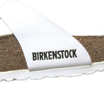 ビルケンシュトック BIRKENSTOCK サンダル ギセ トング 22.5cm 白 ホワイト ■U90 X レディース_画像8