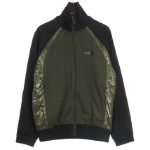 モンクレール MONCLER GENIUS × アディダスオリジナルス 23FW ZIP UP CARDIGAN スウェット ジャケット ジャージ カーキ XS メンズ_画像1