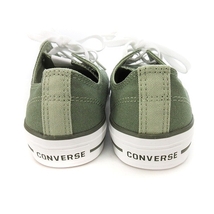 コンバース CONVERSE スニーカー ローカット キャンバス カーキ 24cm 靴 シューズ レディース_画像3