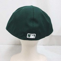 未使用品 ニューエラ NEW ERA 59FIFTY MLB サンディエゴ パドレス ベースボール キャップ 帽子 8 63.5cm 緑 グリーン 正規品 メンズ_画像4