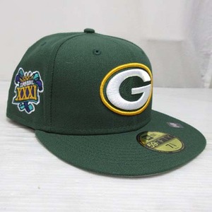 未使用品 ニューエラ NEW ERA 59FIFTY NFL グリーンベイ パッカーズ キャップ 帽子 7 5/8 60.6cm 緑 グリーン 正規品 メンズ