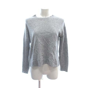  Stunning Lure STUNNING LURE knitted sweater long sleeve Drop shoulder round neck wool S gray /CT lady's 