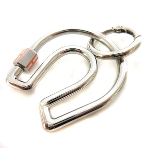  Hermes HERMESfe-ru*a*shu bar брелок для ключа сумка очарование серебряный цвет серебряный цвет женский 