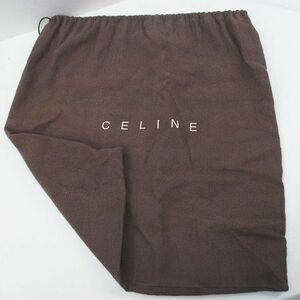 セリーヌ CELINE バッグ保存袋 ロゴ ブラウン 茶系 メンズ レディース