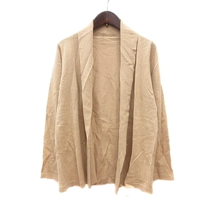  Rope ROPE cardigan knitted M beige /MN lady's 