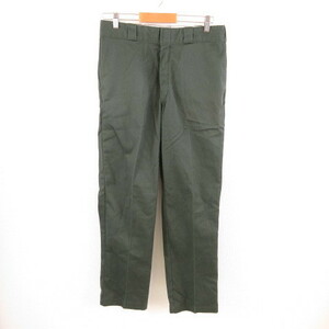 ディッキーズ Dickies ワークパンツ ロング 874 緑 オリーブ *T113 メンズ