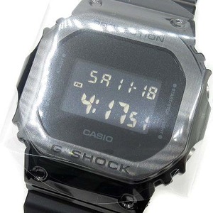 未使用品 カシオ ジーショック CASIO G-SHOCK デジタル ウォッチ 腕時計 GM-5600B-1JF メタルケース ブラック 黒 メンズ