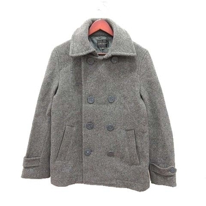  Urban Research URBAN RESEARCH pea coat pea coat total lining wool 38 gray /CT men's 