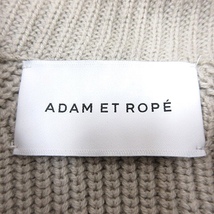 アダムエロペ Adam et Rope' ニット セーター ハイネック 長袖 F グレー /MN レディース_画像5