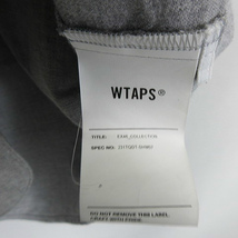 ダブルタップス WTAPS ★AA☆LEAGUE / LS / COTTON. TWILL. LEAGUE231TQDT-SHM07 ベースボールシャツ 長袖 グレー 02 メンズ_画像7