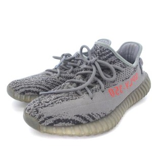 アディダス YEEZY BOOST 350 V2 Grey/Bold Orange/DGH Solid Grey イージーブースト グレー/ボールド オレンジ/DGH ソリッド グレー AH220