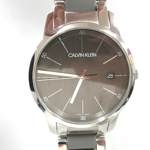 カルバンクライン CALVIN KLEIN K2G2G1 ステンレス クォーツ アナログ腕時計 シルバーカラー メンズ