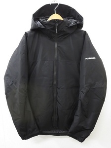 ポールワーズ POLEWARDS ダウンジャケット L 黒 美品 PWAFM01 アウトドア WATER PROOF SHELL メンズ