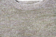 未使用品 2023AW SSZ エスエスズィー SIZE:M BORO MOHAIR CREWNECK KNIT ボロモヘヤ クルーネックニット セーター OLIVE オリーブ 11-15-07_画像3