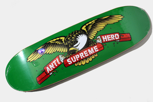 未使用品 2022SS Supreme × ANTIHERO シュプリーム アンタイヒーロー Curbs Skateboard Deck スケートボードデッキ Green グリーン/◆ メ