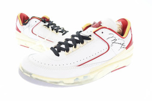 ナイキ NIKE × OFF-WHITE オフホワイト AIR JORDAN 2 LOW White and Varsity Red エア ジョーダン ロー DJ4375-106 28 白 赤 ホワイト ヴ