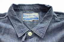 TCBジーンズ TCB JEANS Catlight Shirts CHAMBRAY ワークシャンブレーシャツ 40【ブランド古着ベクトル】231114 メンズ_画像4