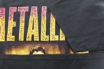 ヴィンテージ VINTAGE METALICA メタリカ 90s Fruit 後期タグ Relord Repeat 1998 Tour Tee リロード リピート ツアー Tシャツ バンドT 半_画像6