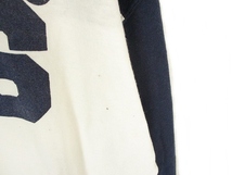 グッドイナフ GOODENOUGH × FINESSE FNS Tシャツ カットソー 長袖 白 紺 ホワイト ネイビー M QQQ メンズ_画像3