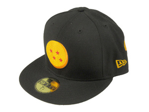 ニューエラ NEW ERA ×Dragon Ball ドラゴンボール キャップ 神龍 シェンロン 7 1/2 帽子 ブラック 刺繍 ヘッドウェア