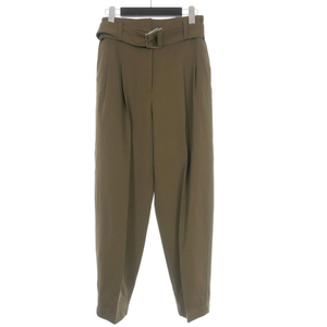 3.1 フィリップリム 3.1 phillip lim Wool Utility Belt Trousers テーパードパンツ スラックス 0 カーキ P203-5427WTW レディース