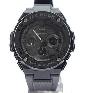 ジーショック G-SHOCK Mid Size Series ミッド サイズ シリーズ 電波ソーラー アナデジ ウォッチ 腕時計 GST-W300G 黒 ブラック ▲■ 23110