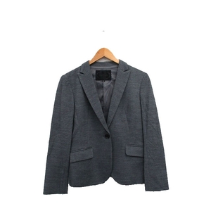  Untitled UNTITLED tailored jacket шерсть простой 2 серый пепел /KT3 женский 