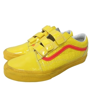 バンズ VANS ×ハリボー コラボ VN0A3D29BK2 OLD SKOOL V HARIBO CHK YEL スニーカー シューズ 黄色 イエロー US 10.5 28.5cm 1106 メンズ