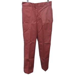 ディッキーズ Dickies 90's ヴィンテージ 874 デッドストック チノパン ワークパンツ ボルドー 赤系 W32 L30 M 1028 STK メンズ