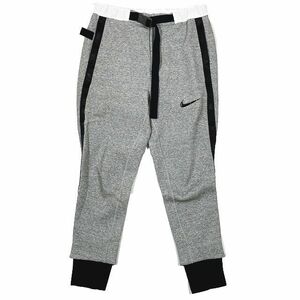 美品 20AW サカイ×ナイキ sacai×NIKE フリース スウェットパンツ ボトムス グレー Fleece Pants CZ4698-063 サイズM メンズ