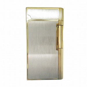 ジャンク品 カランダッシュ Caran d'Ache ガスライター ローラー式 サロメライン シガー タバコグッズ US.PAT.4207032 GOLD PLATED 喫煙具