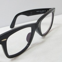 レイバン RAY BAN 美品 RB2140-A ウェイファーラー サングラス メガネ 眼鏡 アイウェア 黒 ブラック 50□22 3N 1122 STK メンズ レディース_画像6