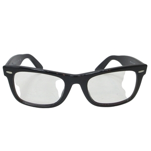 レイバン RAY BAN 美品 RB2151-A ウェイファーラー サングラス メガネ 眼鏡 アイウェア イタリア製 黒 ブラック 52□21 3N 1122 STK メンズ