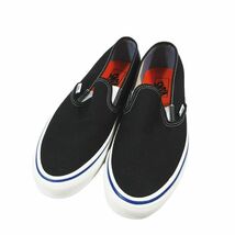 バンズ VANS Slip-On 48 Deck Dx スリッポン ローカットスニーカー 靴 黒 ブラック 28cm メンズ_画像3