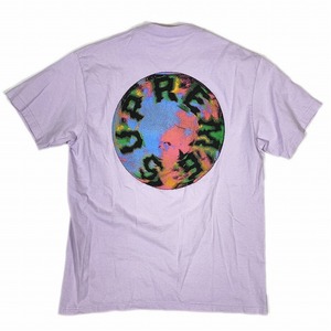 20SS シュプリーム SUPREME マーブルTシャツ バックプリント 半袖 ライトパープル Marble Tee Light Purple メンズ サイズM