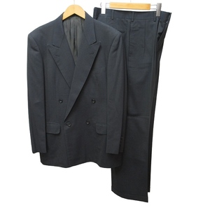 バーバリーズ Burberrys スーツ ビジネス フォーマル ヘリンボーン柄 2B グレー L-XL 1114 メンズ