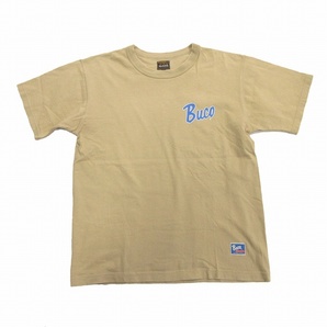 ザリアルマッコイズ THE REAL McCOY'S ブコ BUCO Tシャツ カットソー プリント 38 ベージュ メンズの画像2