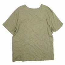 セオリー theory PERFECT TEE B.NEBULOUS PURE Tシャツ リラックスフィット 半袖 薄手 プルオーバー M カーキ/レディース/BLM11_画像2