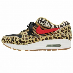 2018年 ナイキ × アトモス NIKE × atmos Air Max 1 DLX Animal Pack2.0 エアマックス ハラコ スニーカー アニマルパック AQ0928-700