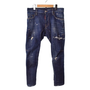 ディースクエアード DSQUARED2 Tidy Biker Jean タイディ バイカー ジーンズ デニムパンツ 44 青 ブルー S74LB0714 メンズ