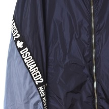 ディースクエアード DSQUARED2 23AW SPORTS JACKET ジャケット ブルゾン フード ナイロン 50 紺 ネイビー S74AM1443 S49197 900 メンズ_画像5