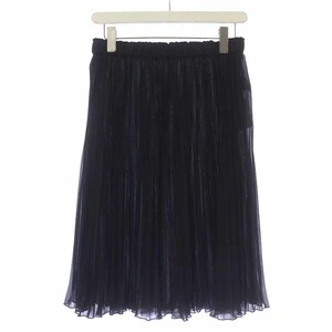  Lounie LOUNIE юбка в сборку chu-ru легкий колено длина sia- прозрачный 38 M чёрный черный /AT4 женский 