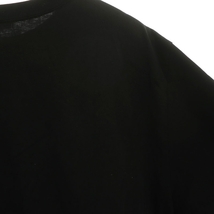 ヨリ yori 21SS クルーネックラウンドヘムTシャツ カットソー 七分袖 無地 コットン F 黒 ブラック /NR ■OS レディース_画像8